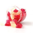 140g of candies in plastic jars - pillow