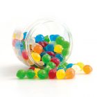 140g of candies in plastic jars - multifruit