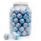 bubble gum ball lollipops 25g in plastic jar