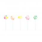 rainbow lollipops