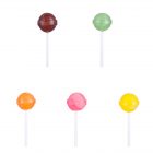 fizzy ball lollipops