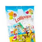 Mix of flat and ball lollipops - bag 300g