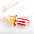 Dummy lollipop 60g in plastic shell - peppermint flavour