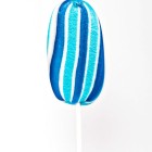 110g Flat Lollipops - Blueberry flavour