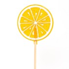 65g flat lollipop - Orange flavour