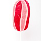 110g flat lollipop - Raspberry flavour