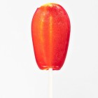 125g flat lollipop - Rhubarb flavour